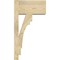 Ekena Millwork Merced Block Rough Sawn Outlooker, Douglas Fir, 8"W x 14"D x 26"H OUT08X14X26MRC05RDF - alternate 2